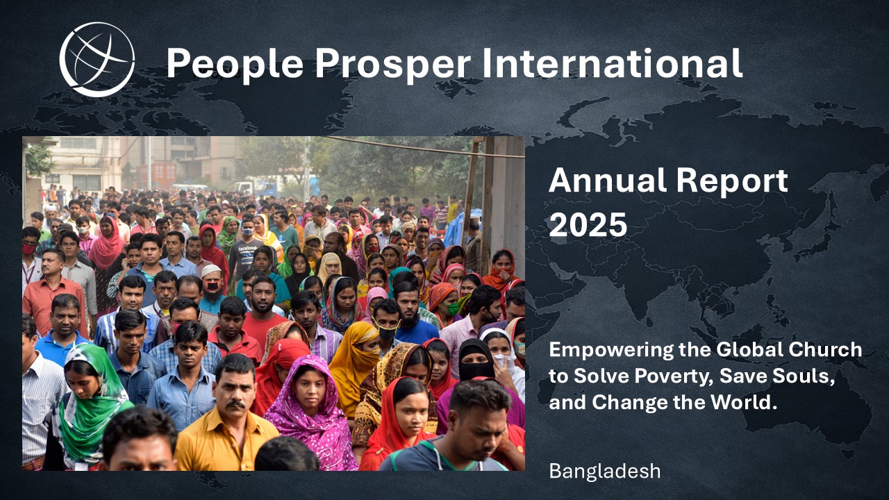 Prayers for a sick baby in Burundi.